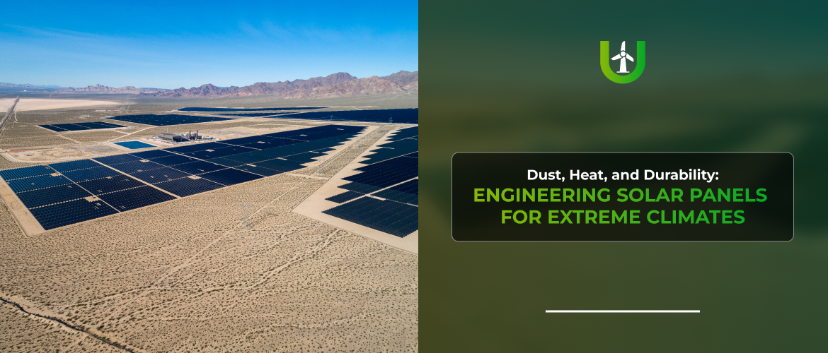 Dust, Heat, and Durability: Engineering Solar Panels for Extreme Climates